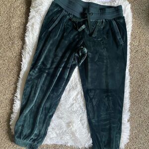 Athleta Double Cozy Karma Jogger Pants Womens Size MP Medium Petite